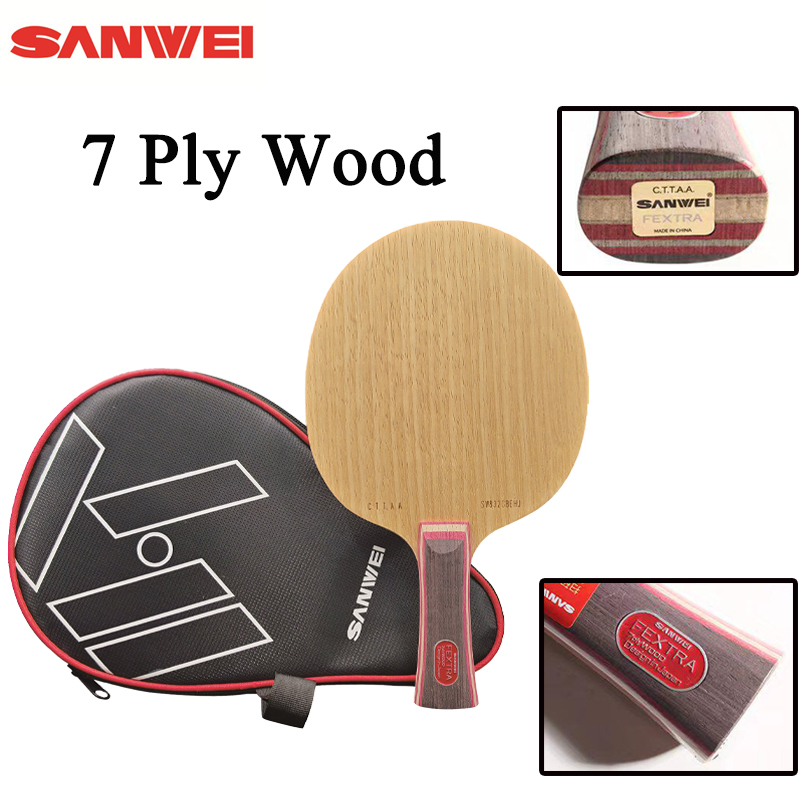 Table Tennis Racket - ไม้ปิงปอง SANWEI FEXTRA 7 รุ่นใหม่ ไม้
