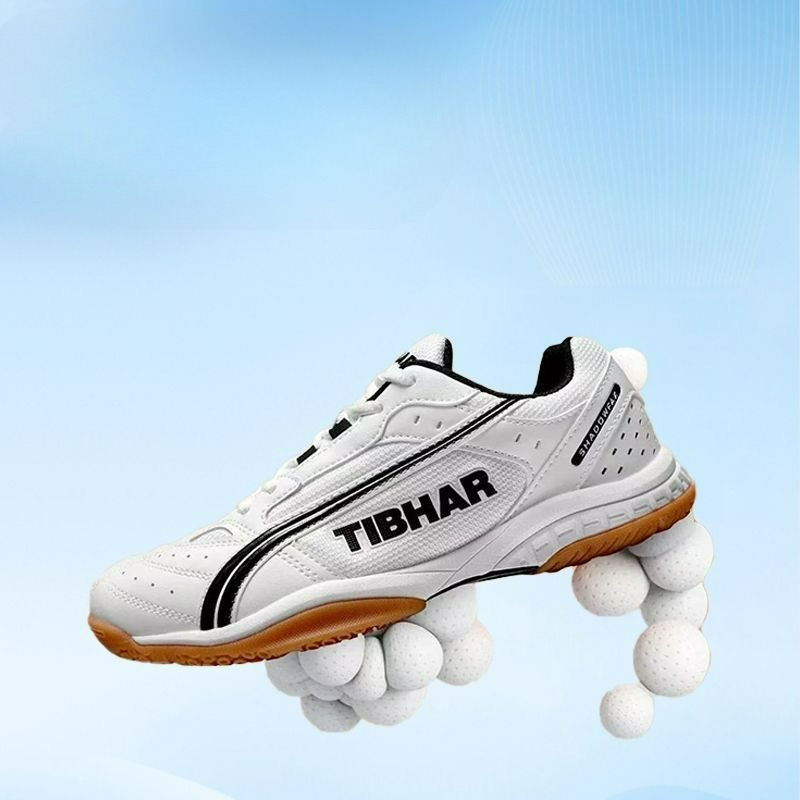 Table Tennis Vs Badminton - รองเท้าเทเบิลเทนนิสระดับมืออาชีพสำหรับผู้ชายและผู้หญิง รองเท้าดีไซน์เนอร์สำหรับสนามในร่ม รองเท้ากีฬาแบดมินตันที่สวมใส่สบาย รองเท้ากีฬาแบบยูนิเซ็กส์