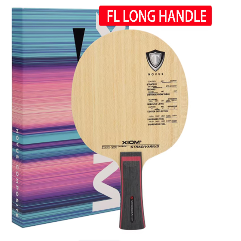 Table Tennis Racket - ไม้ปิงปอง XIOM STRADIVARIUS รุ่น 5+2 คาร์บอน