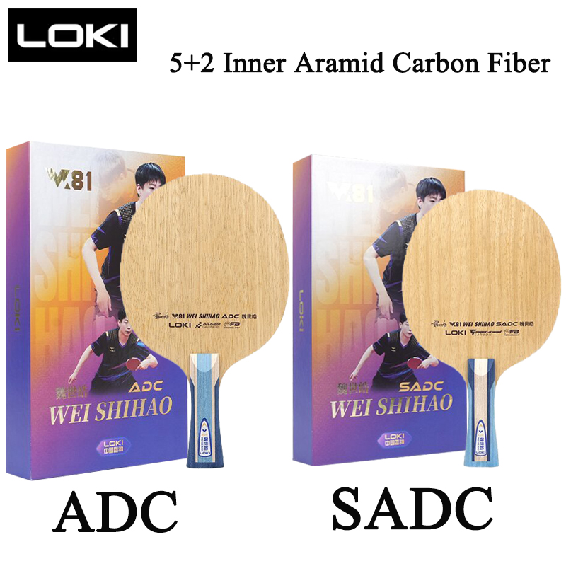Table Tennis Racket - ไม้ปิงปองรุ่น LOKI W81 Series ADC SADC