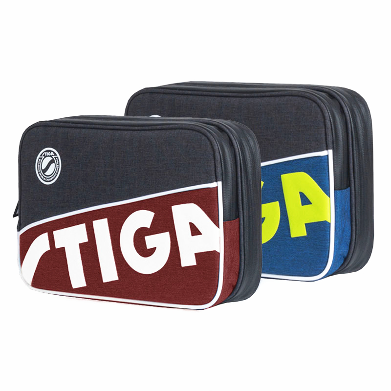 Table Tennis Equipment - STIGA ตารางไม้เทนนิสกระเป๋าใหม่ Double Layer สแควร์รอบสําหรับการฝึกอบรม Professional