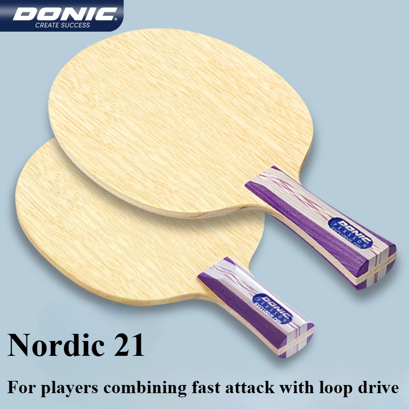 Table Tennis Racket - ไม้ปิงปอง Donic Nordic 21 22 รุ่น