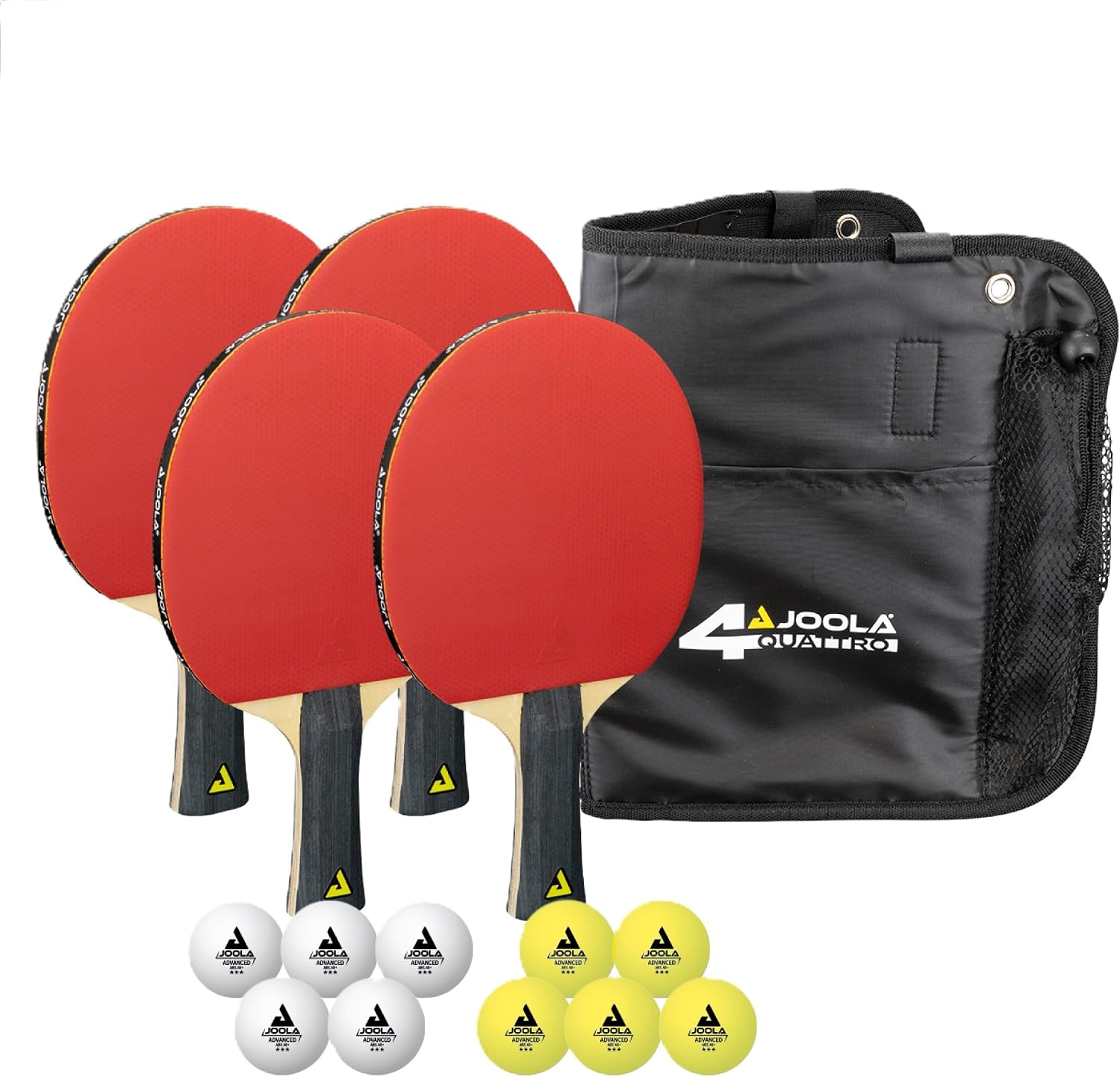 Table Tennis Reference - ชุดไม้ปิงปอง 4 ชิ้น พร้อมลูกปิงปอง 3 ดาว