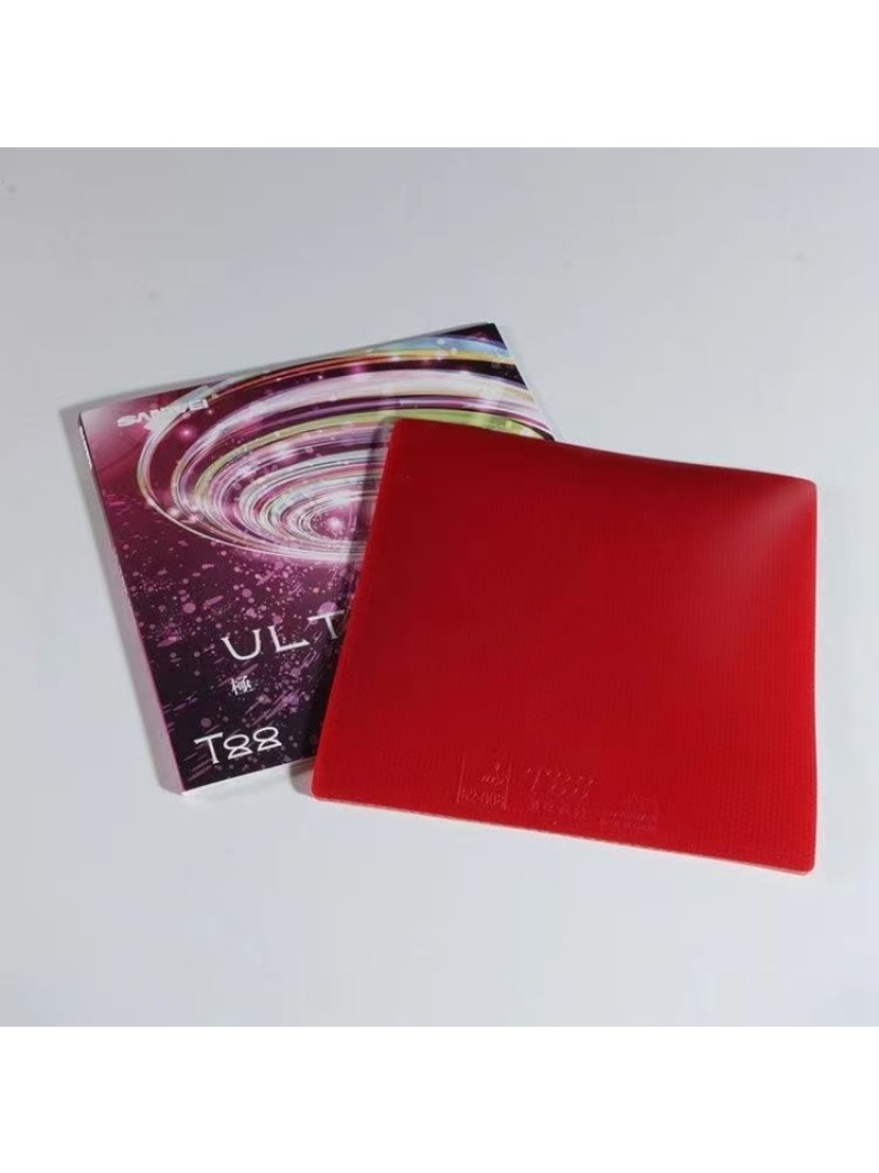 Table Tennis Launcher - ยางปิงปอง SANWEI T88 Ultra Spin, ยางปิงปองแบบมีปุ่มสำหรับไม้ปิงปองระดับมืออาชีพ