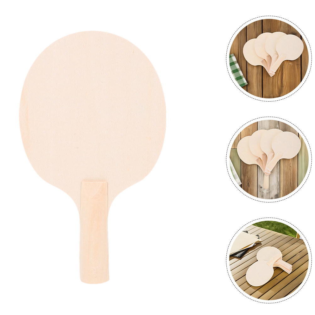 ไม้ปิงปองเปล่า 4 คู่ ทำจากไม้  - Table Tennis Racket บทวิจารณ์และราคา