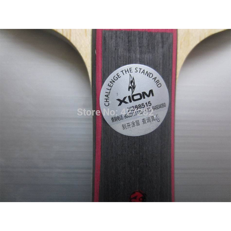 ไม้ปิงปอง XIOM STRADIVARIUS รุ - Table Tennis Racket บทวิจารณ์และราคา