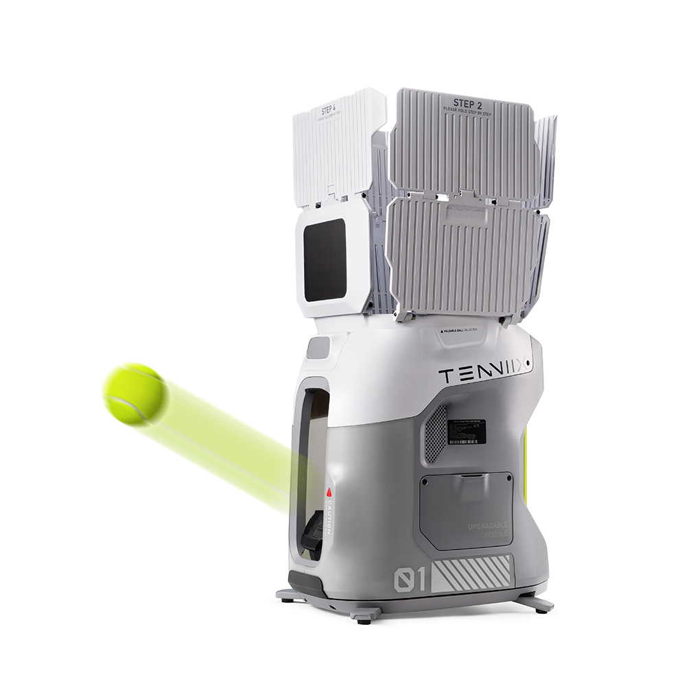 เครื่องยิงลูกเทนนิสแบบพกพา Ten - Robot Ball Machine บทวิจารณ์และราคา