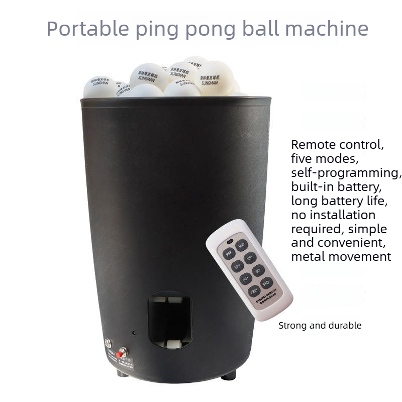 เครื่องยิงลูกปิงปองแบบพกพา อัต - Table Tennis Launcher บทวิจารณ์และราคา