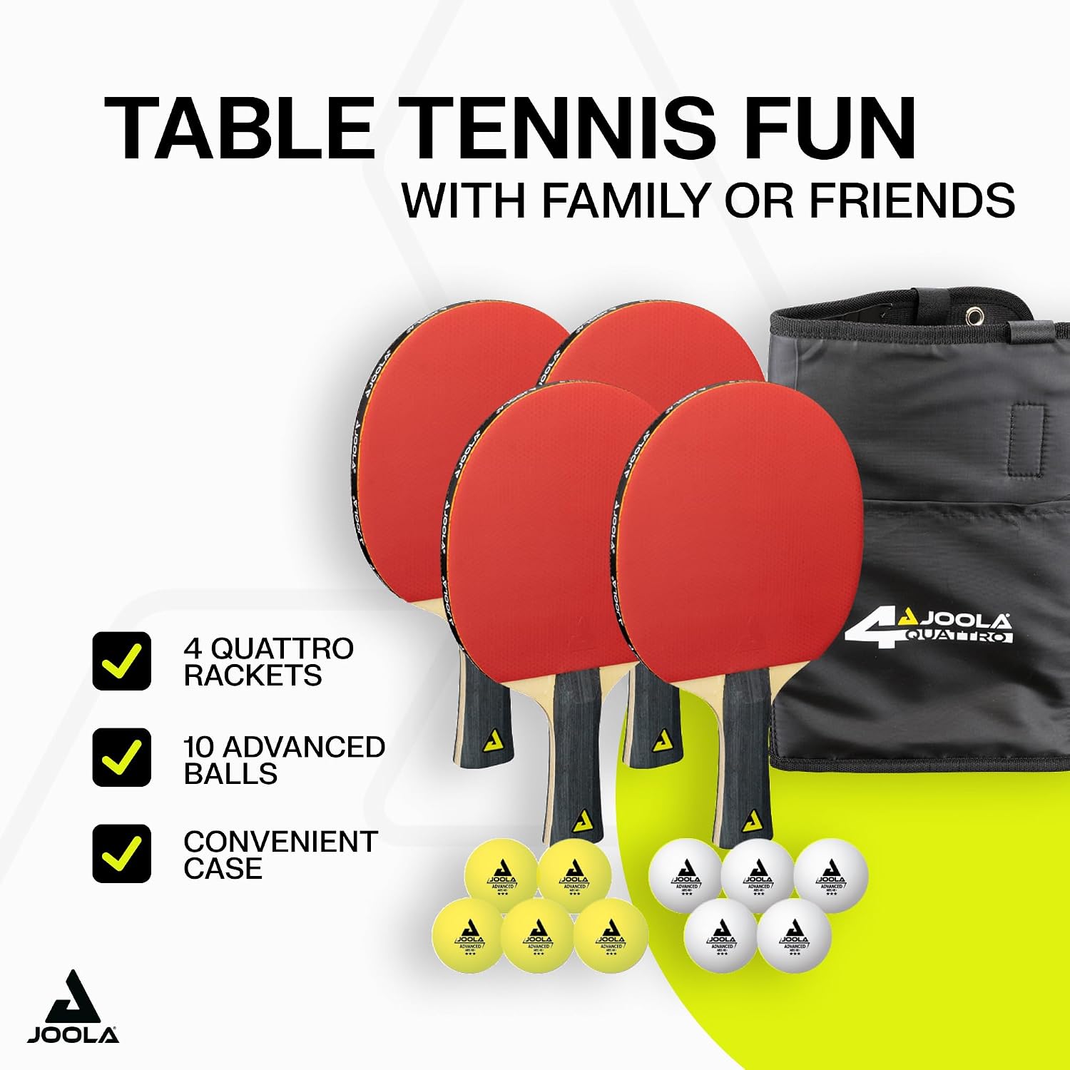 ชุดไม้ปิงปอง 4 ชิ้น พร้อมลูกปิ - Table Tennis Reference บทวิจารณ์และราคา