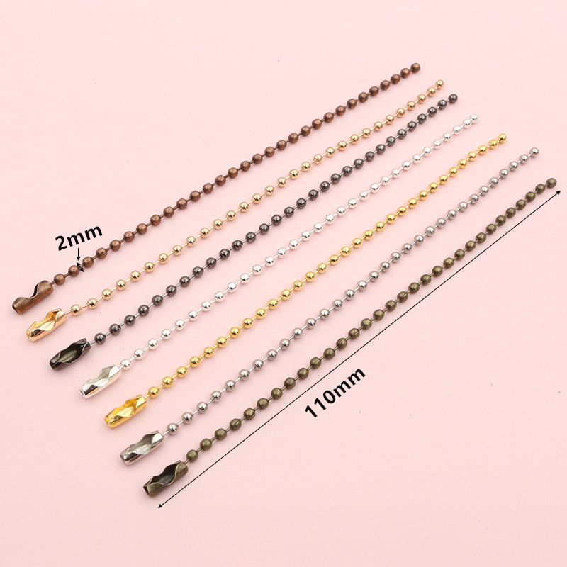 100pcs 2mm ลูกปัดโซ่ 11 ซม.ยาว - Table Tennis 11 บทวิจารณ์และราคา