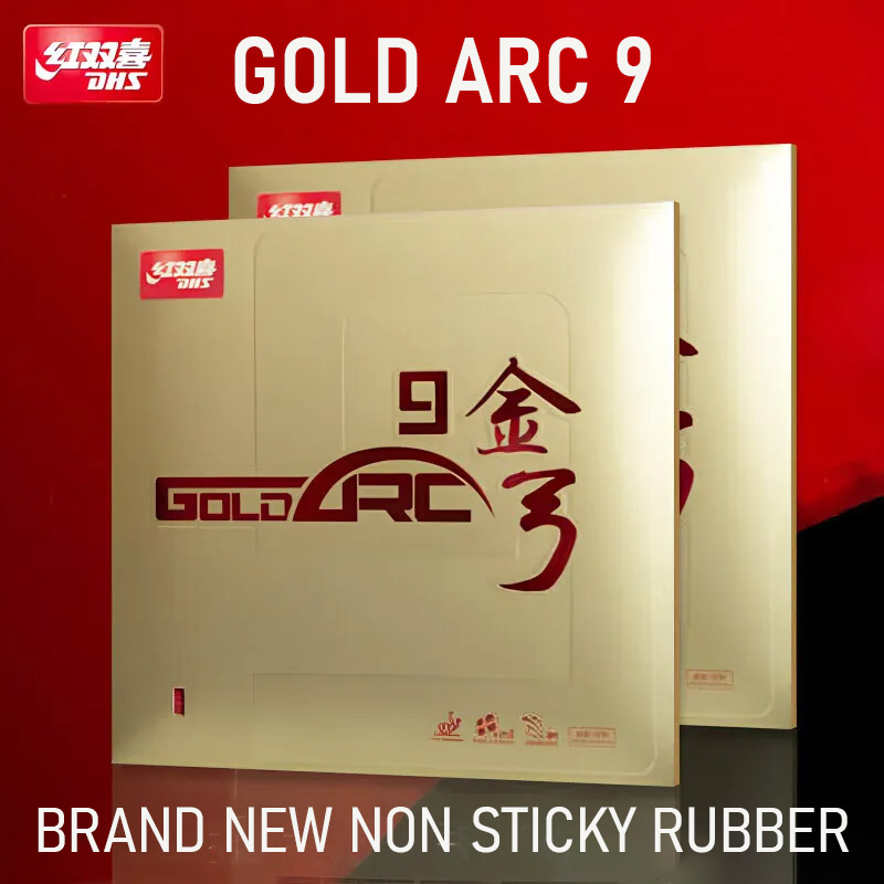 ยางปิงปอง DHS Gold Arc 9 Profe - Table Tennis Equipment บทวิจารณ์และราคา