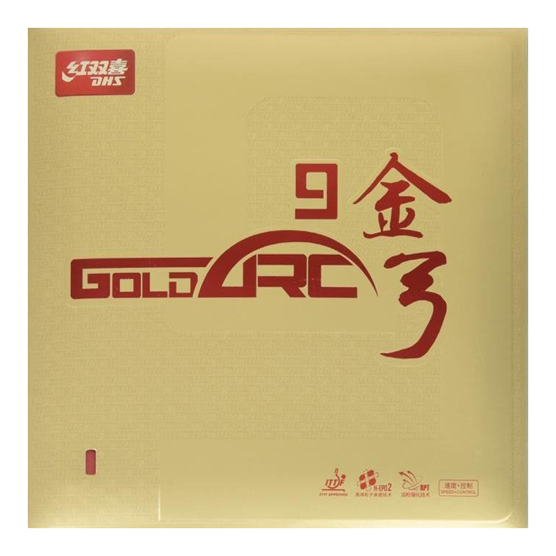ยางปิงปอง DHS Gold Arc 9 Profe - Table Tennis Equipment บทวิจารณ์และราคา