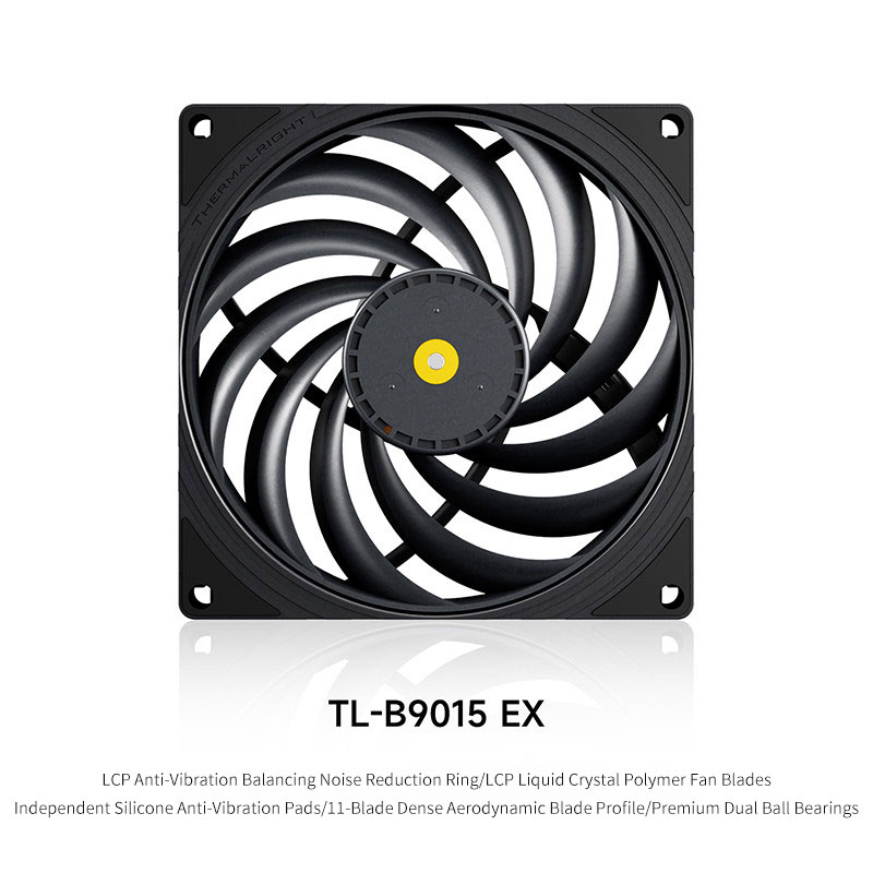 พัดลม Thermalright TL-B9015 EX - Table Tennis 11 บทวิจารณ์และราคา